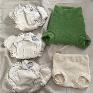 Disana Engel cloth diaper lot newborn/small